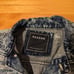 BRAND NEW Reason premium acid wash denim jacket sz S