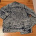 BRAND NEW Reason premium acid wash denim jacket sz S