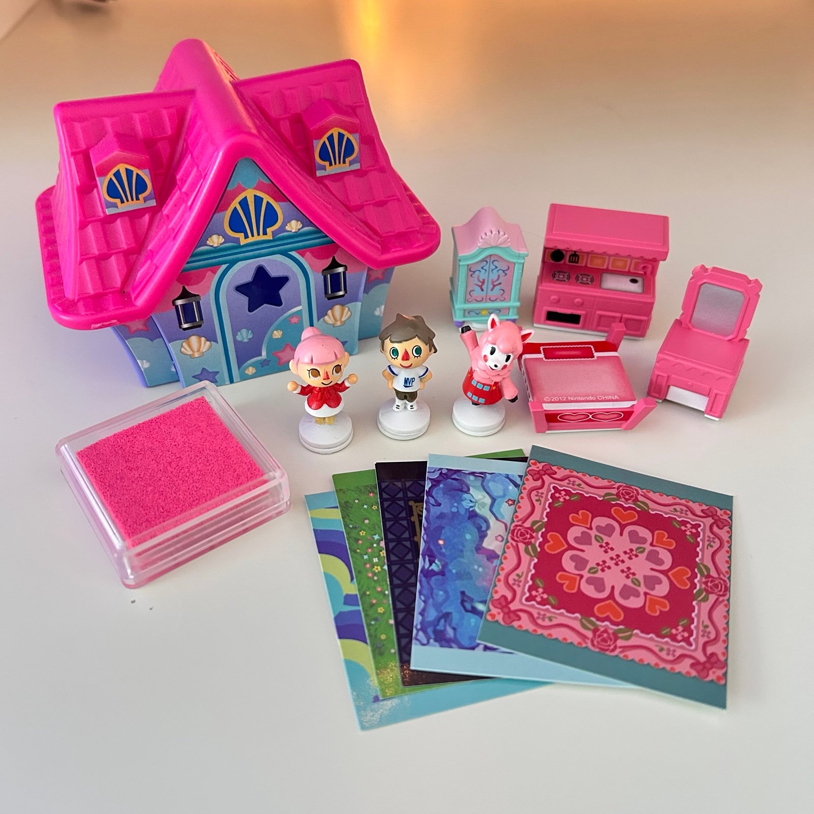 RARE animal crossing new leaf stamp set