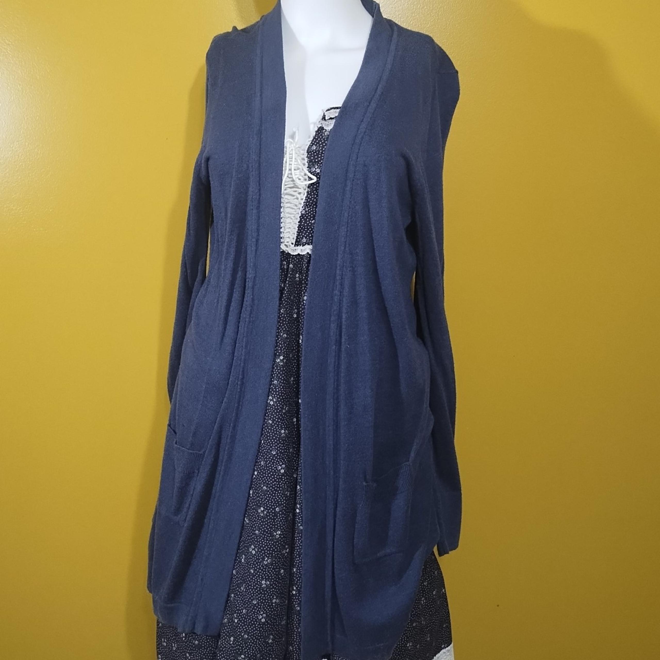 Fenn Wright Manson Cotton Blend Long-Length Cardigan XL