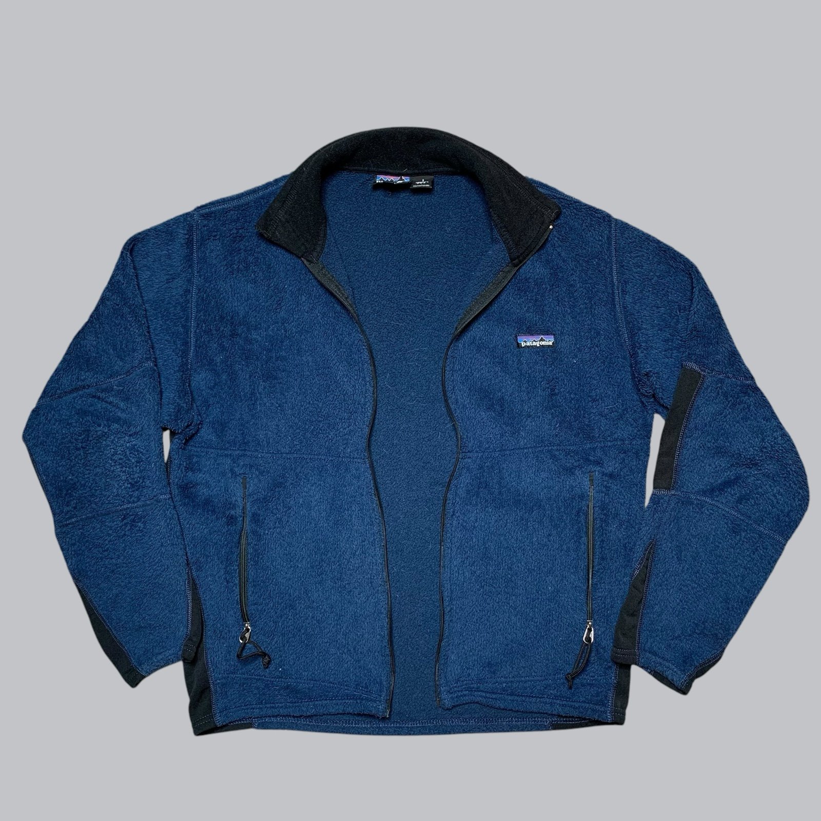 Vintage Patagonia Blue Fleece Zip Up Jacket