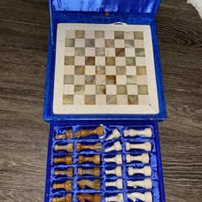 Afghanistan Hand-made Marble Chess Set