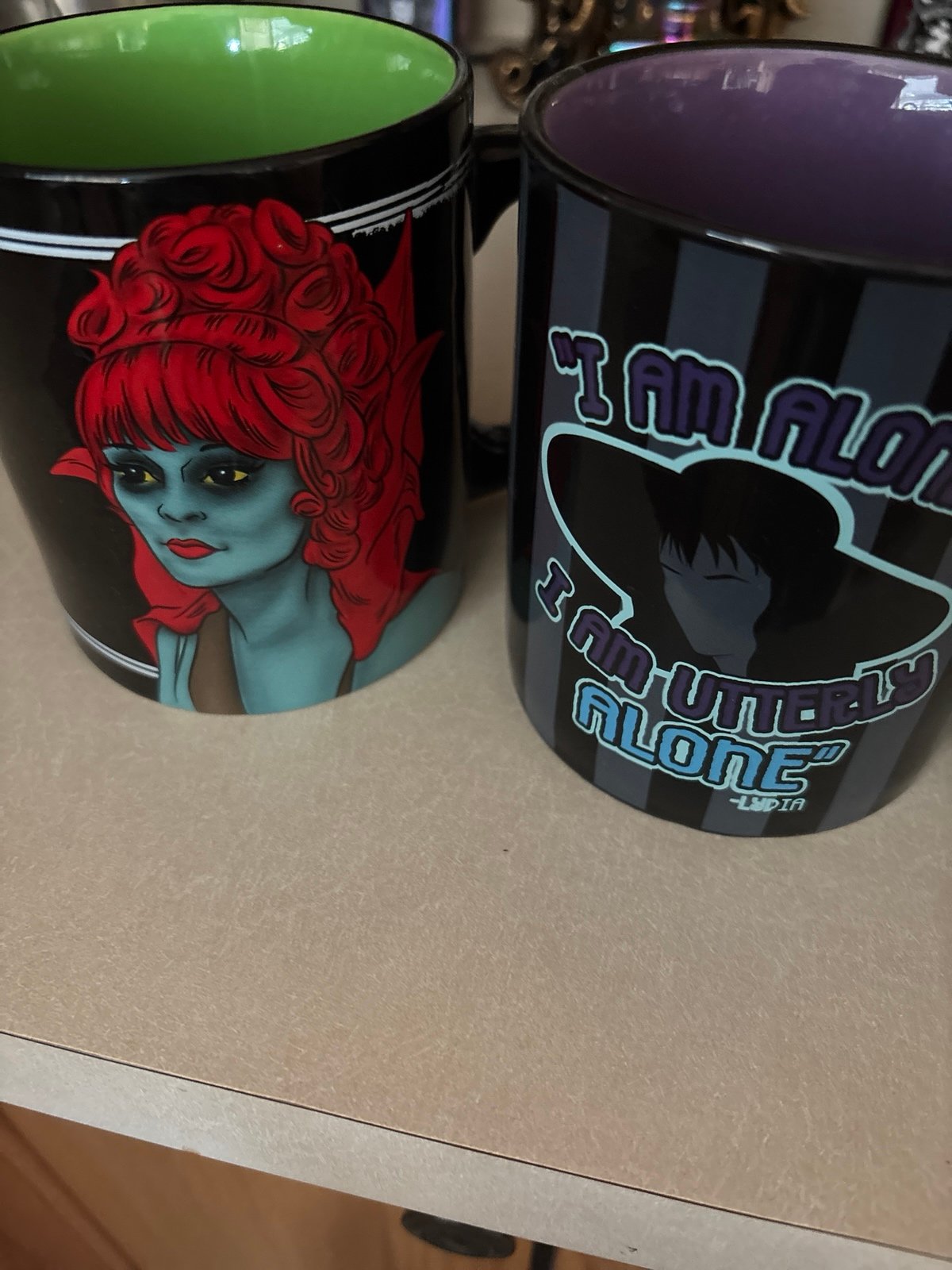 Beetlejuice mugs