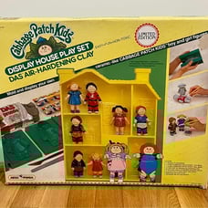 Cabbage Patch Kids Display House Play Set Hardening Clay Molds Limited Edition