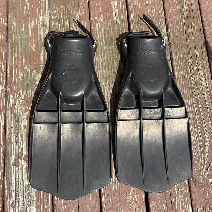 Underwater Kinetics Imperial Fins Scuba Diving Snorkeling Closed Toe Adjustable