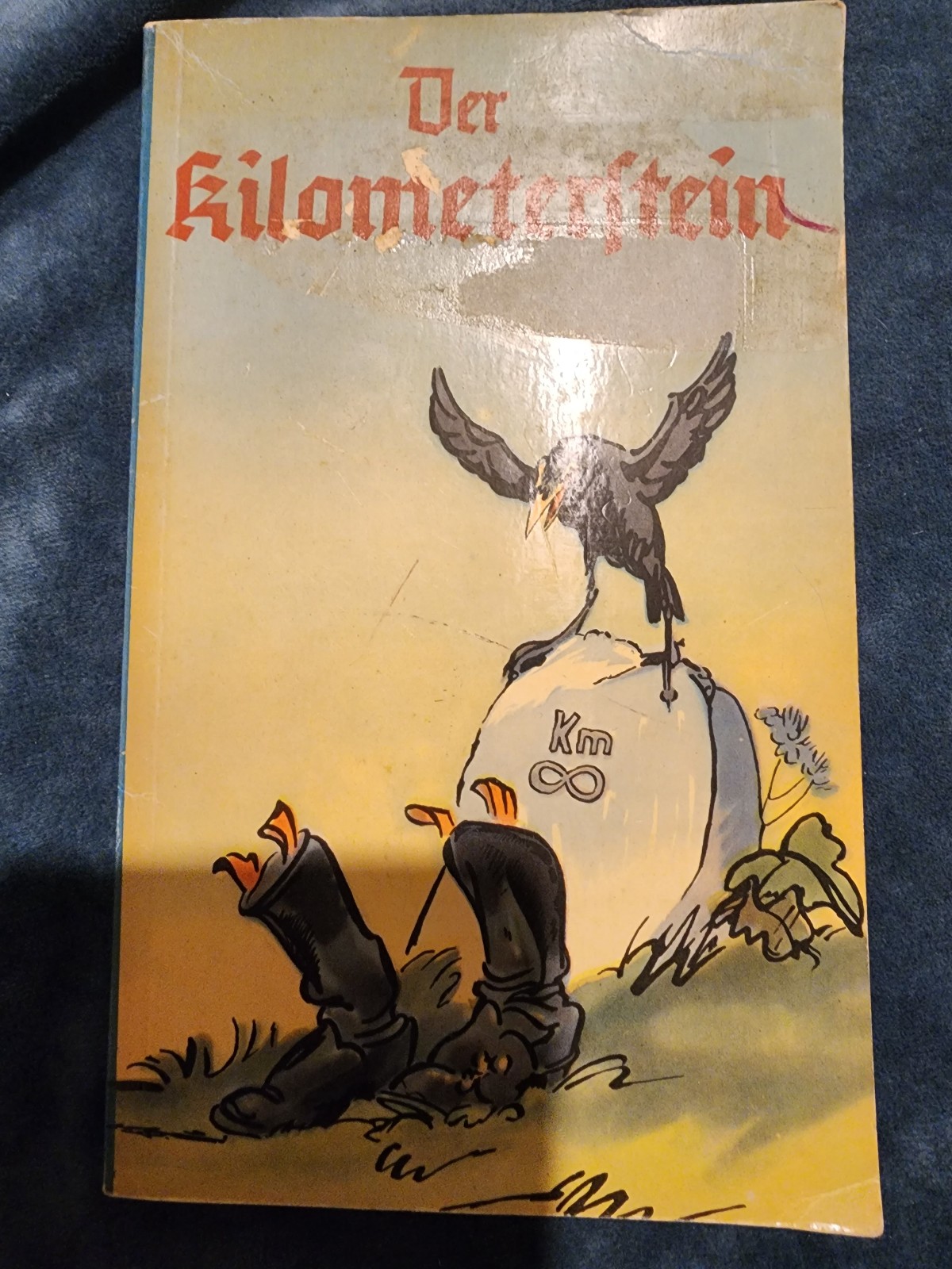 Der kilometerstein Gustav Schulten Vintage Paperback