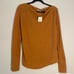 NWT We The Free Women's size Small Burnt Orange Lightweight Long Sleeve Top