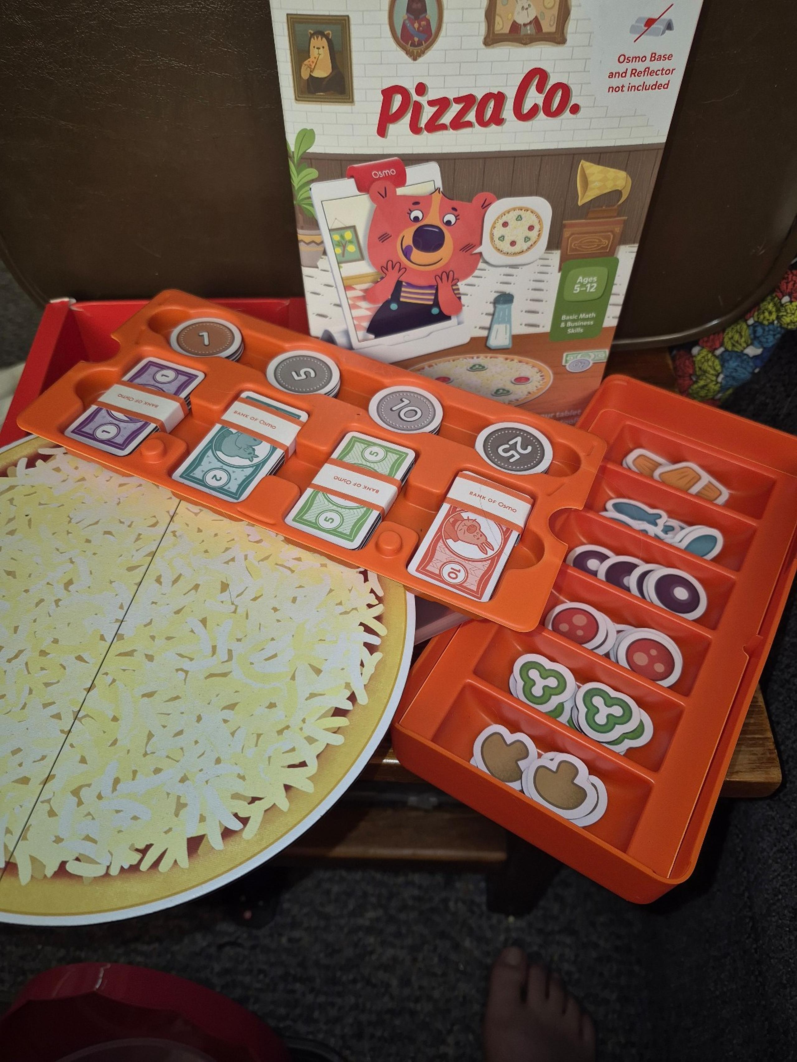 Osmo Pizza Co. Educational STEM STEAM Learning Games Math Communication skills.