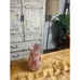 Red Toile Vase, French Country Vase, Decoupage Vase, Home Decor