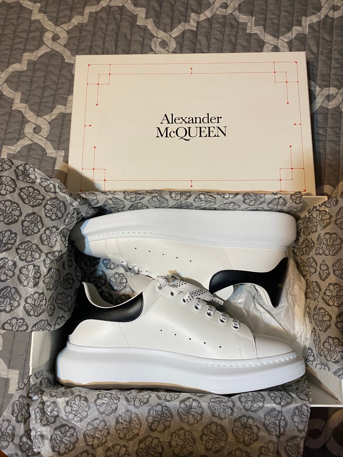 Alexandee McQueens men’s size 12