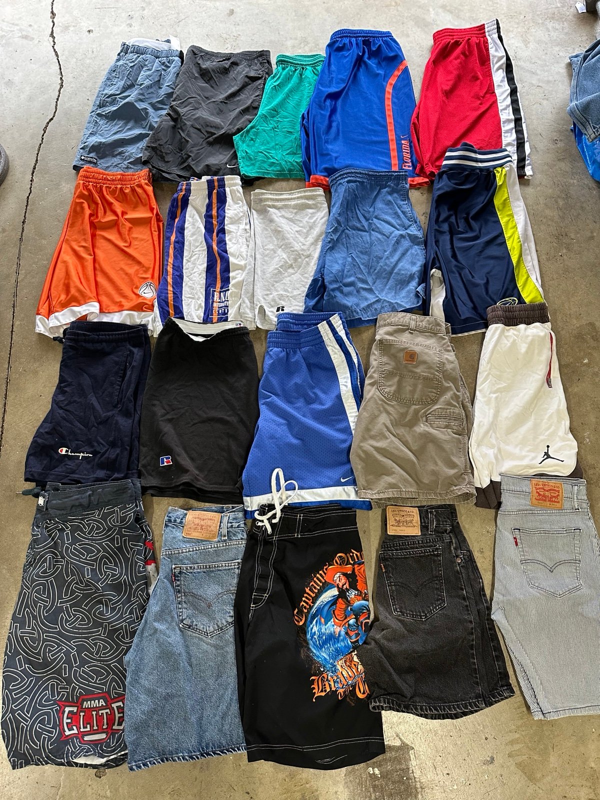 Huge Vintage Shorts Bundle Lot
