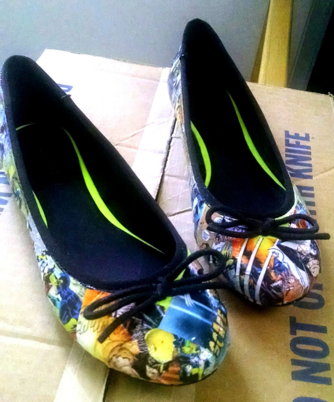 XMen Wolverine Comic Women's Shoes Flats