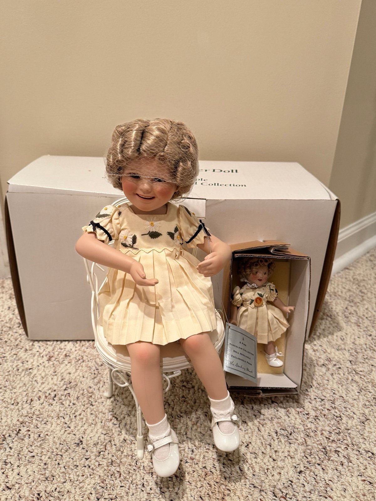 Shirley Temple and Her Doll by Danbury Mint in Box