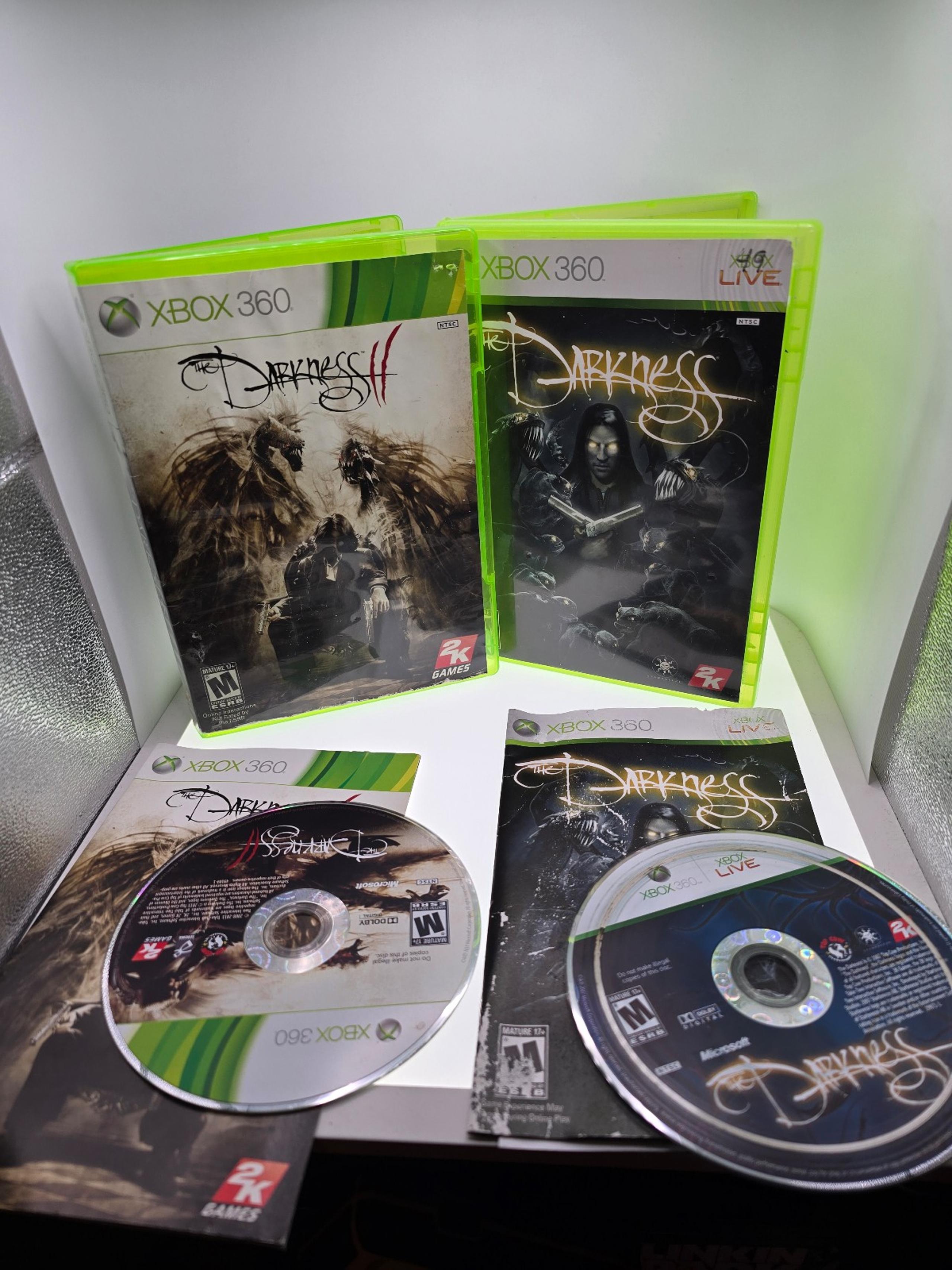 Xbox 360 the darkness and the Darkness 2