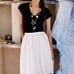 Anthro Moulinette Soeurs White Poplin Skirt