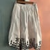 Anthro Moulinette Soeurs White Poplin Skirt