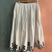 Anthro Moulinette Soeurs White Poplin Skirt