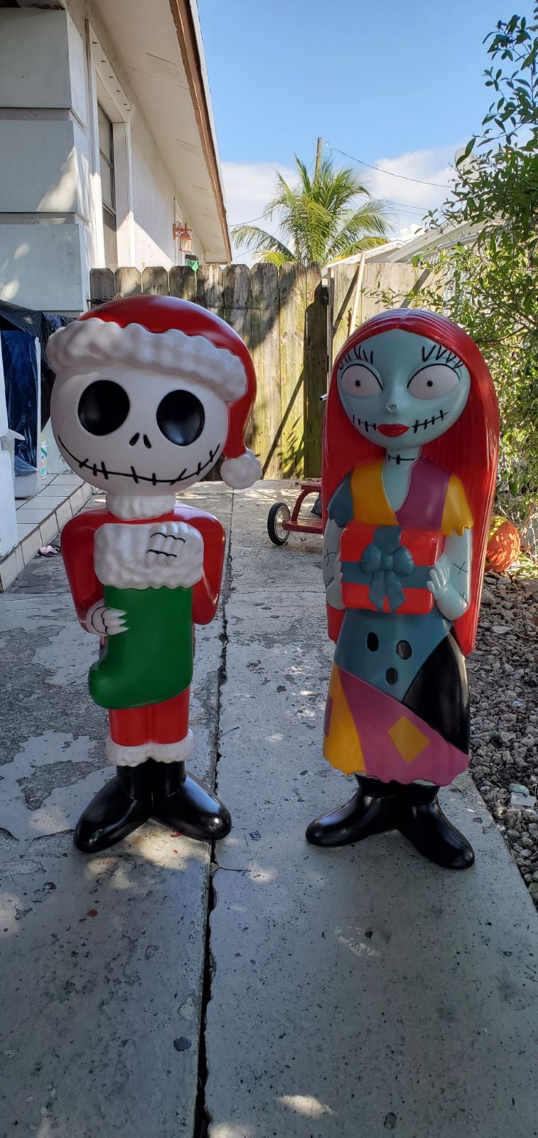 Nightmare Before Christmas 36 tall Blow Mold Rare