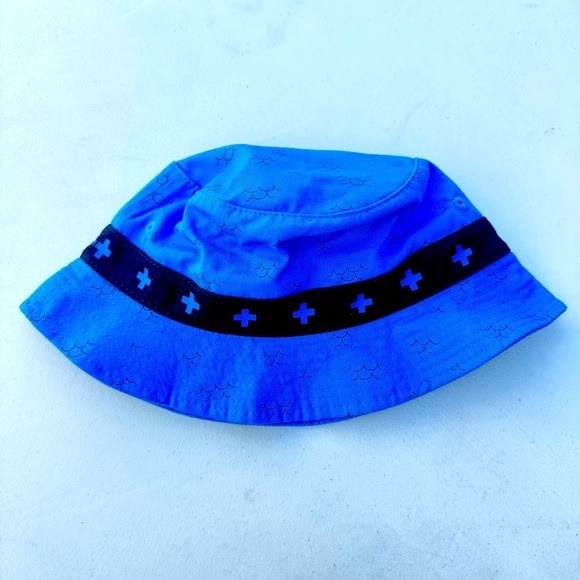 NEW PINK DOLPHIN OCEAN CURRENT BLUE BUCKET HAT S M Hats