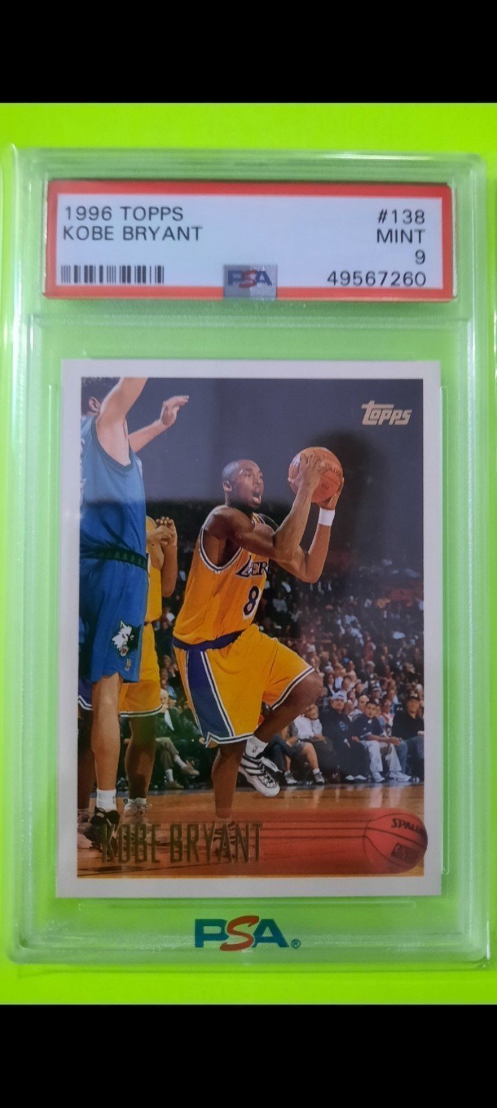 Kobe Bryant RC CENTERED LOOKS GEM