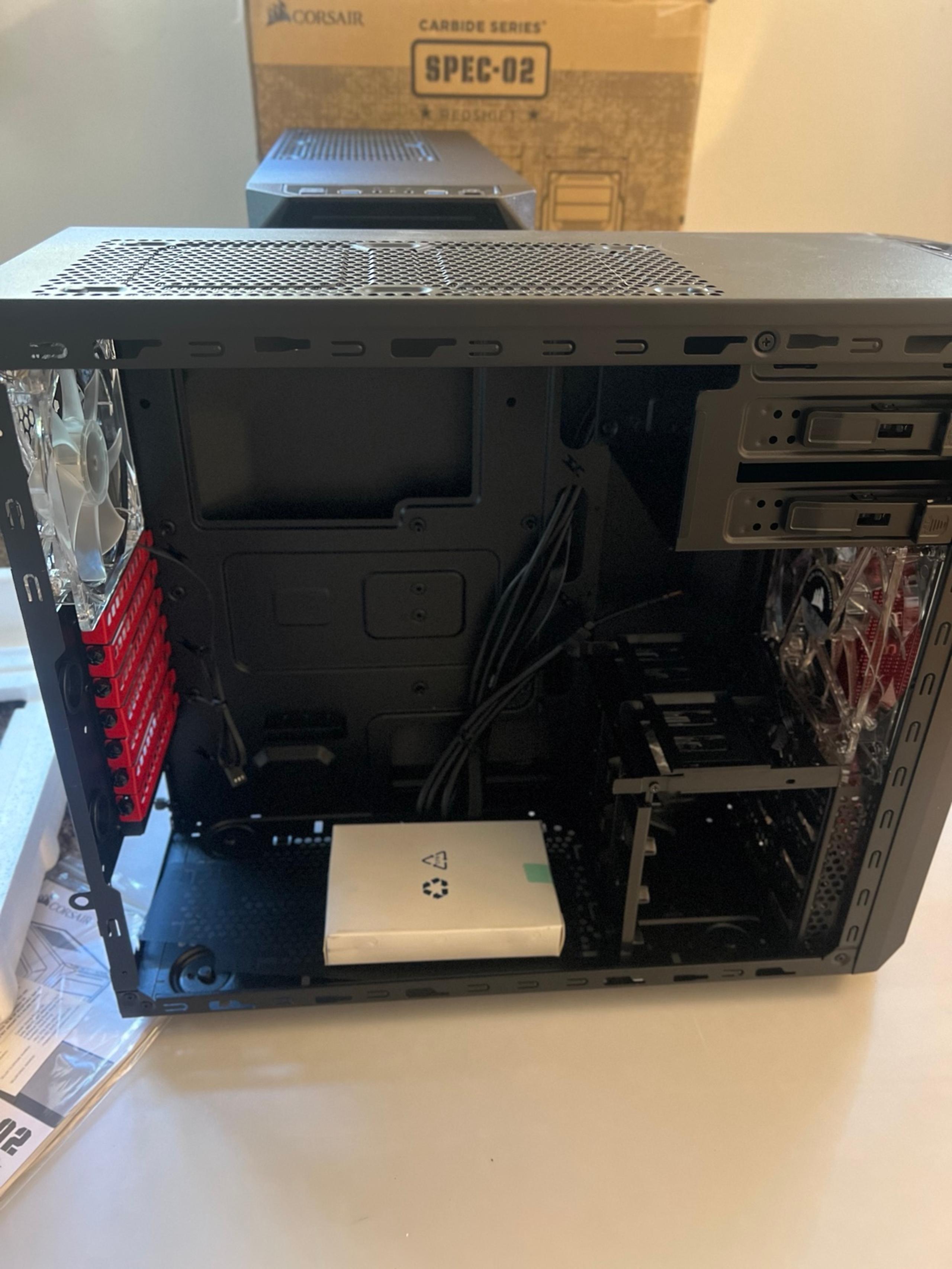 CORSAIR Carbide Series SPEC 03 Mid-Tower  Case Black Window With 3 RGB Fans