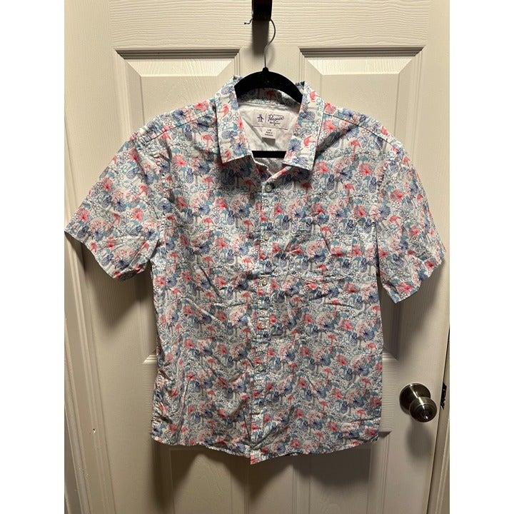 original penguin flamingo shirt