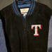Texan Rangers Suede Bomber Jacket Size Large