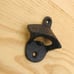 25 Rustic BOTTLE OPENER Cast Iron Wall Mounted Bottle Openers Beer Pop