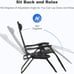 Set Of 2 Relaxing Recliners Patio Chairs Adjustable with Cup Holder - NEW