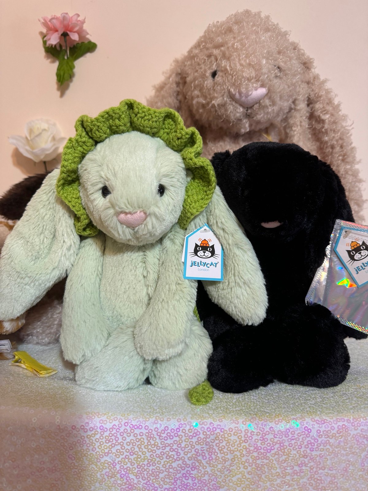 Jellycat treacle bunny medium nwt for Milky