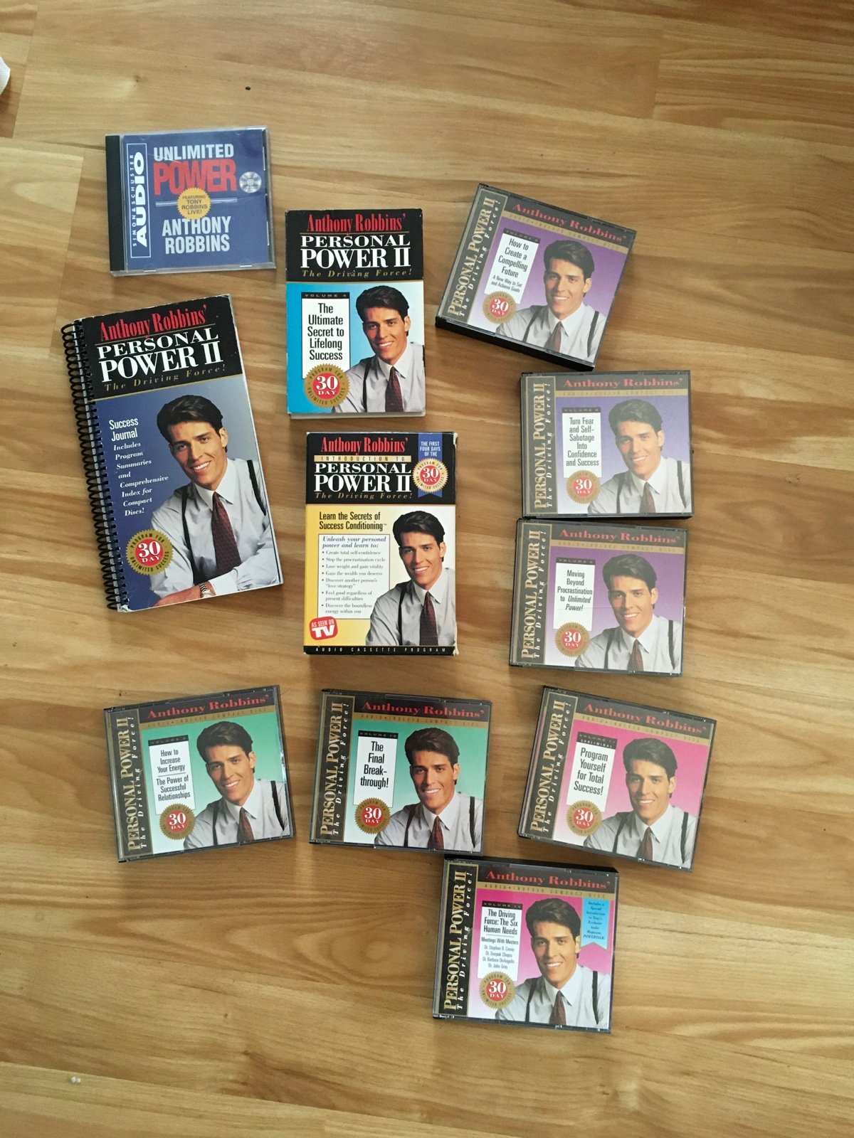 Anthony Robbins Personal Power II The Driving Force Bundle