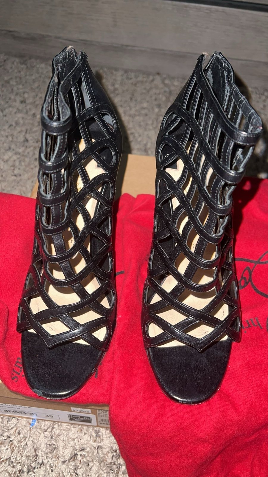 Black Christian Louboutin Heels