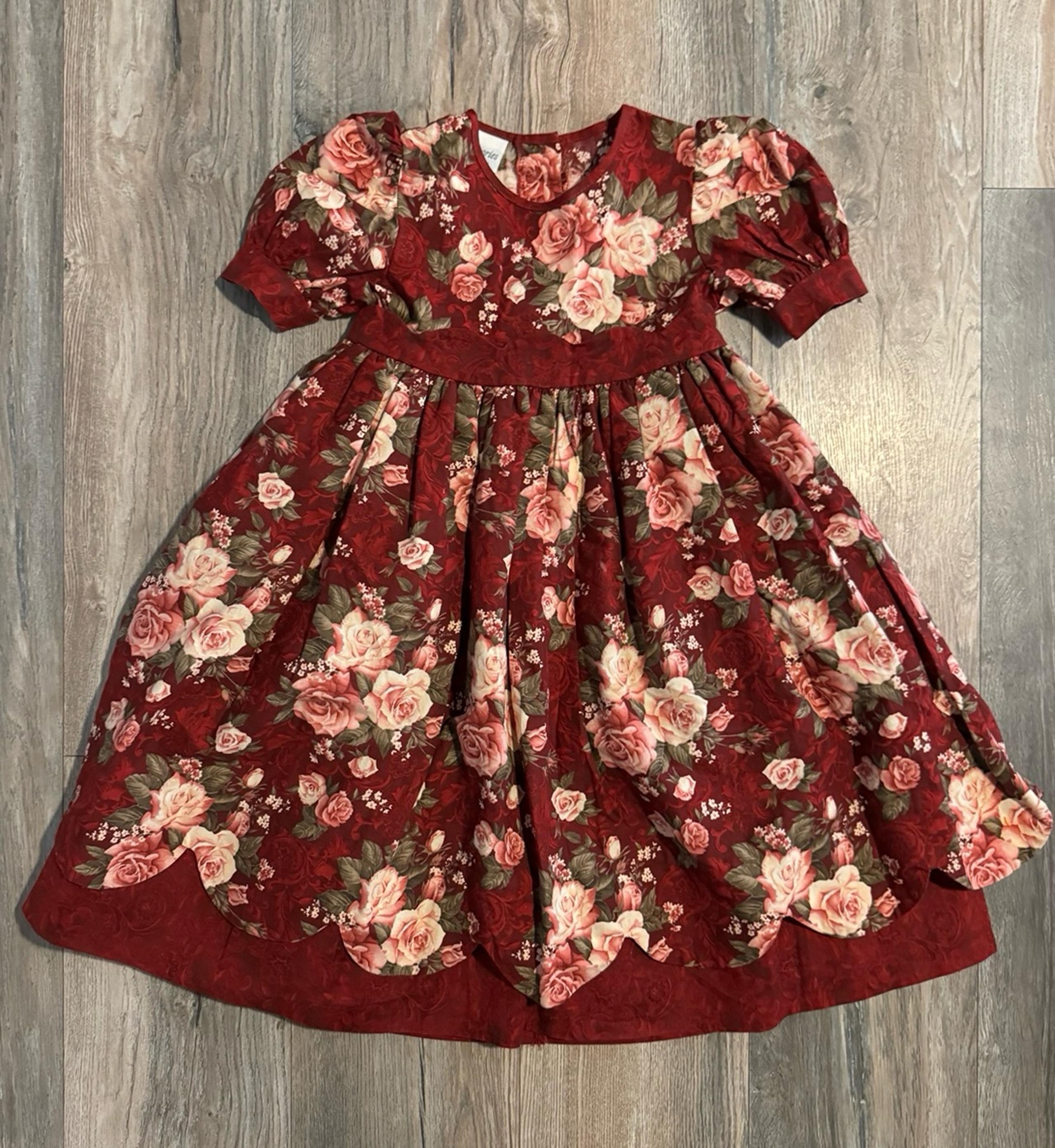 Vintage Floral Memories By Jo Lene Dress