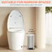 Set of 2 - Stainless Steel Garbage Can Step-Open Trash Can for Kitchen Bathroom