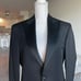 NWT JACK VICTOR Floyd CT drop 8 black Tux single button blazer 38R