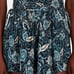 NWT 245 Ulla Johnson Zev High Waist Shorts Slate Blue Size 8