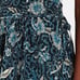 NWT 245 Ulla Johnson Zev High Waist Shorts Slate Blue Size 8