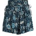 NWT 245 Ulla Johnson Zev High Waist Shorts Slate Blue Size 8