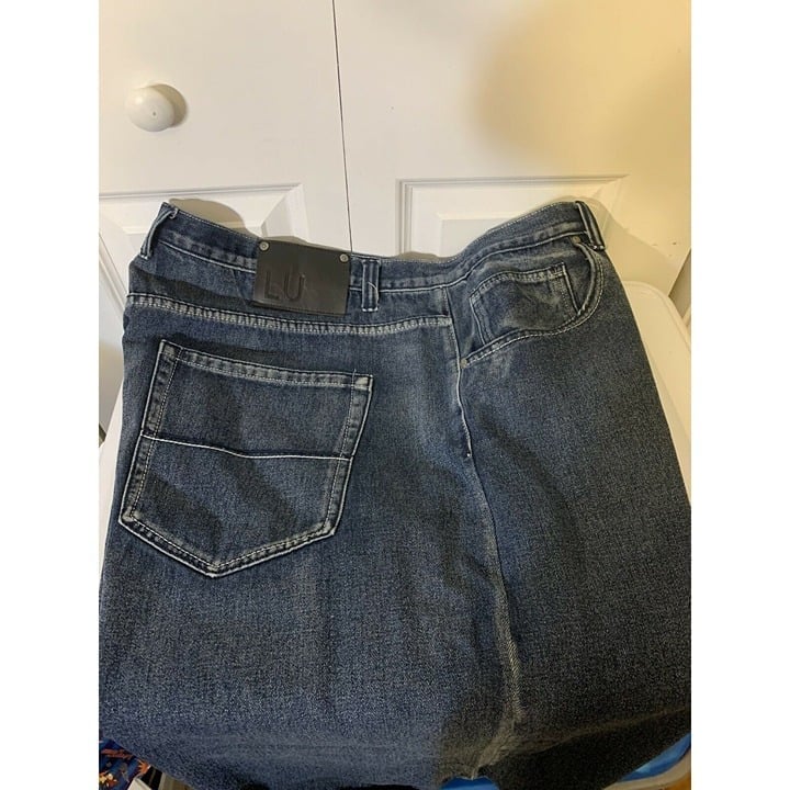LINEA UOMO RELAXED STRAIGHT Men’s Sz 48 Denim Blue Shorts