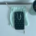 OFF-WHITE C/O VIRGIL ABLOH - Black Logo Print Pocket Key Chain