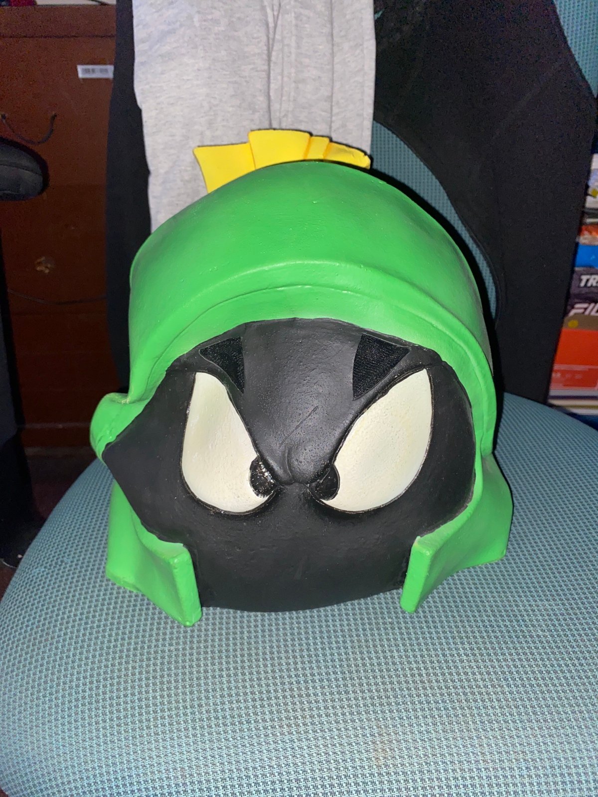 Adult Looney Tunes Marvin the Martian Deluxe Overhead Mask