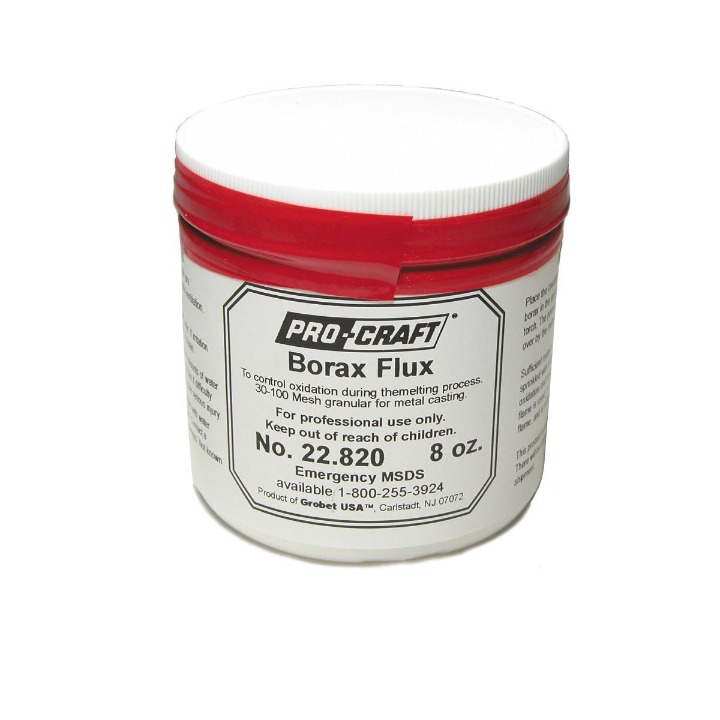 Pro Craft Borax Flux 8oz Container