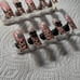 Xxl Cheetah Print French Tip Luxury Press On Nails