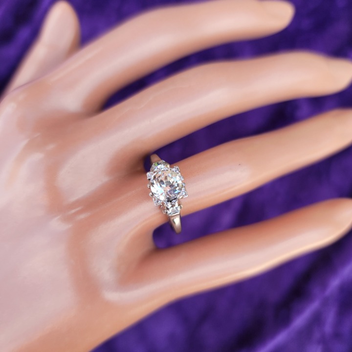 Uncas Vintage Engagement Ring