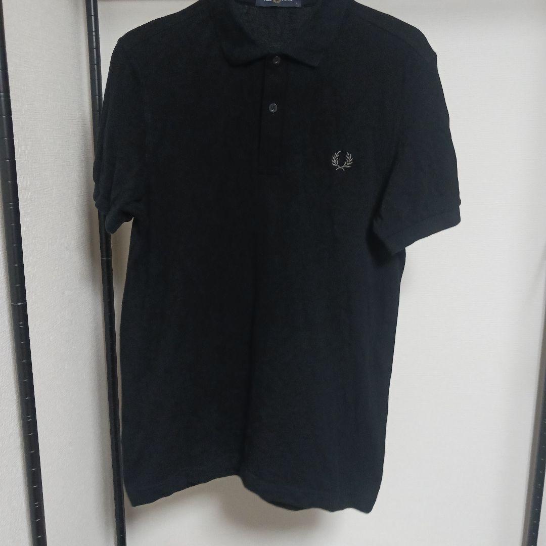 Fred Perry Polo Shirt, Black, Size S