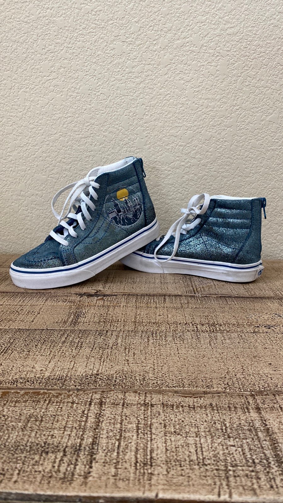Vans X Harry Potter Hogwarts Sk8 Hi Zip Girls Sneakers