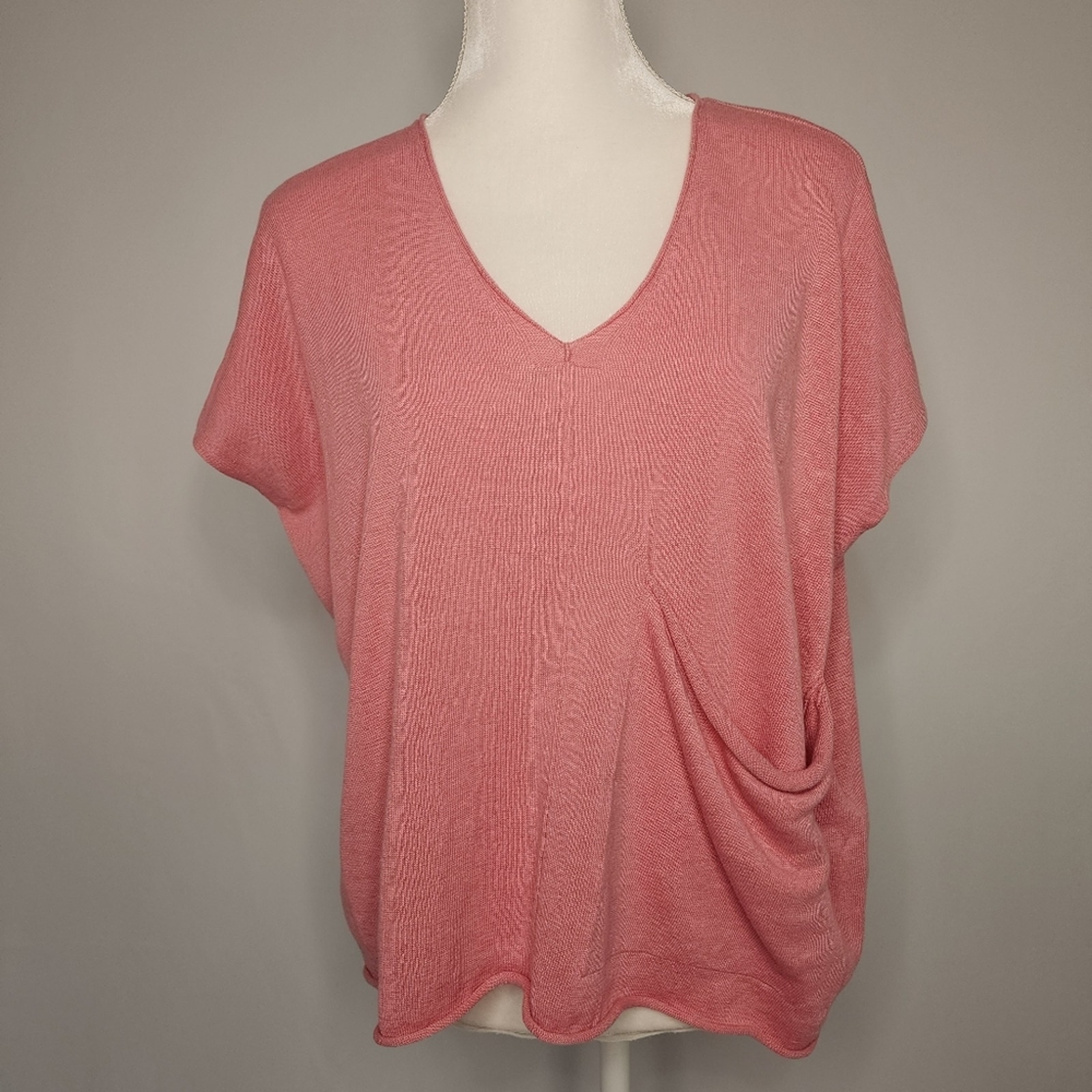 Eileen Fisher Linen V Neck Sleeveless Box Top Size XS NWT