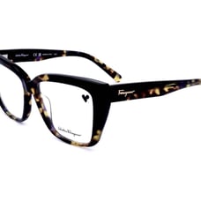 Salvatore Ferragamo SF-2939 235 Vintage Blue Tortoise & Black Eyeglass 54/15/140