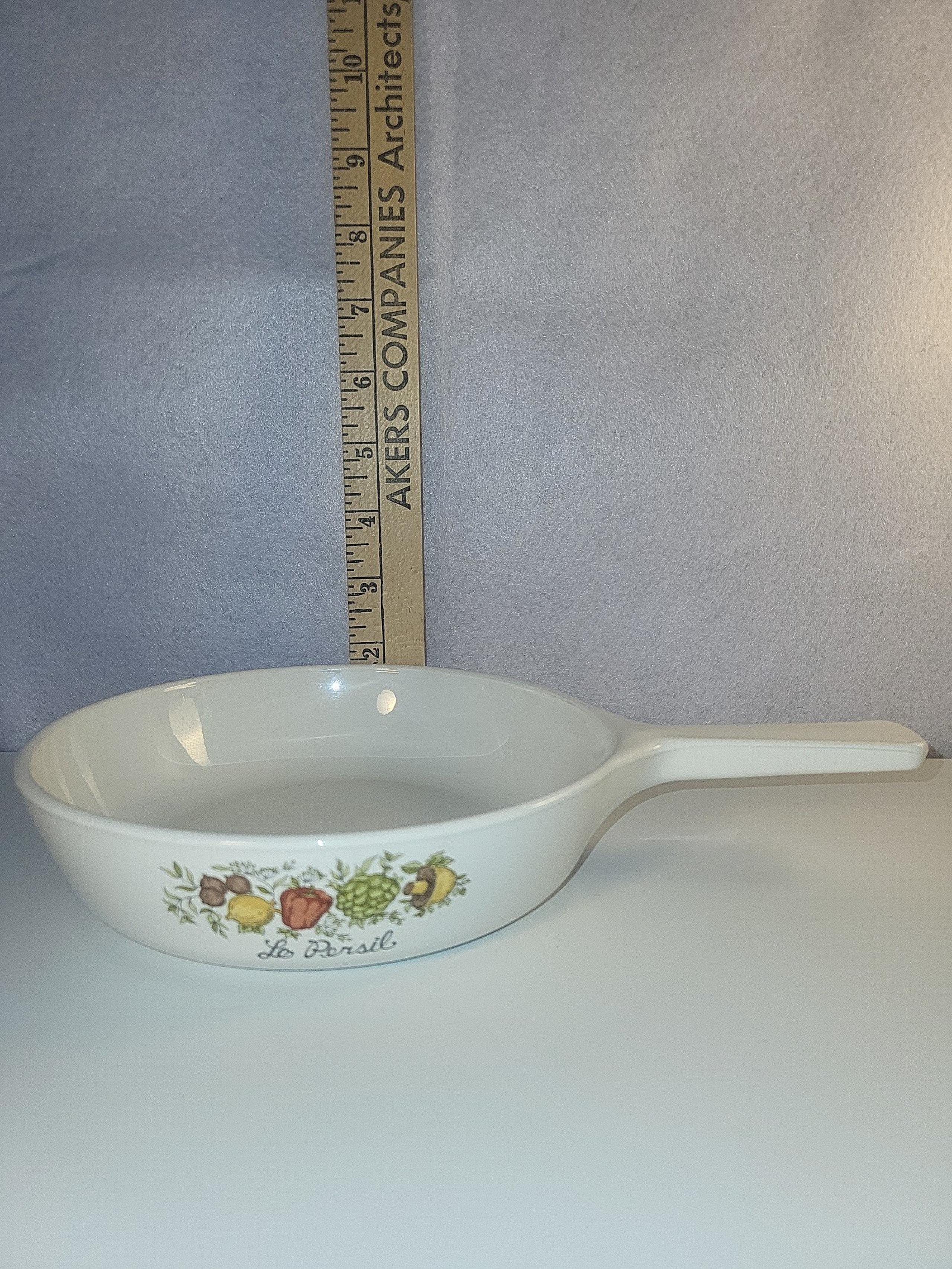 Vtg SPICE OF LIFE LE PERSIL 6.5” Sauce / Fry Pan CORNINGWARE P-83-B Corning Ware