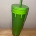 Starbucks Glow in the Dark Tumbler With Green Slime Design